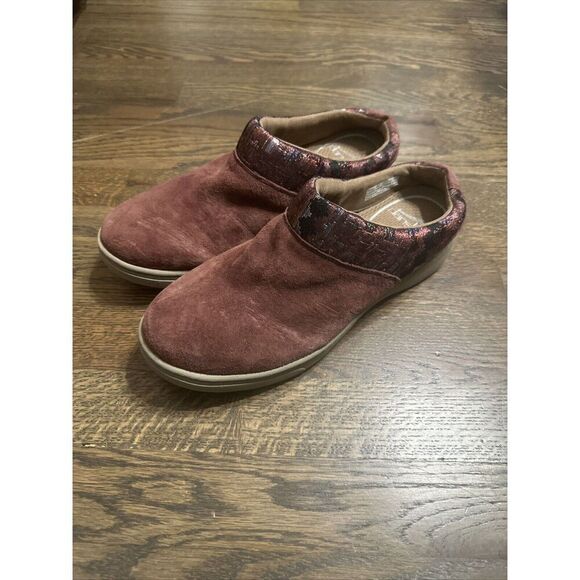 Dansko Brittany Slip On Professional Clogs Purple Raisin 42 11.5 12 Women’s Mule - Picture 4 of 8